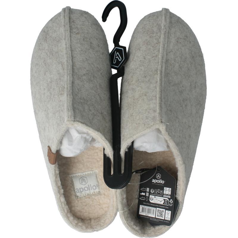 Zweedse slof beige 39/40 dames
