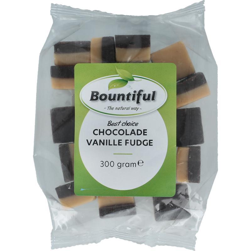 Fudge chocolade vanille
