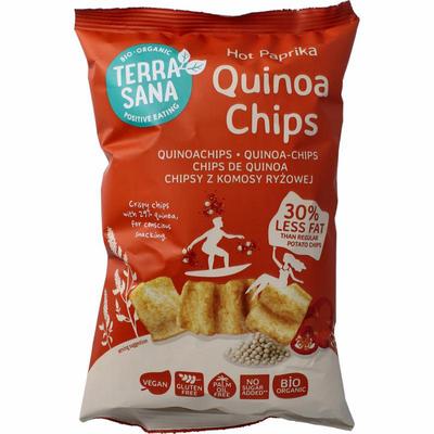 TerraSana Quinoa chips hot paprika bio