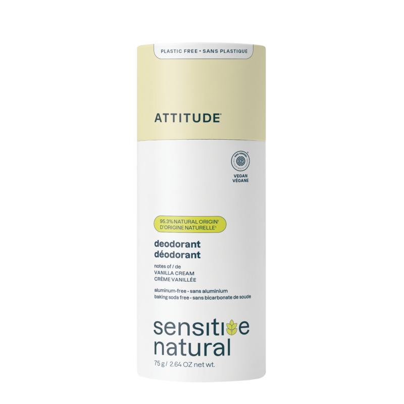 Deodorant baksoda vrij vanilla creme super leaves