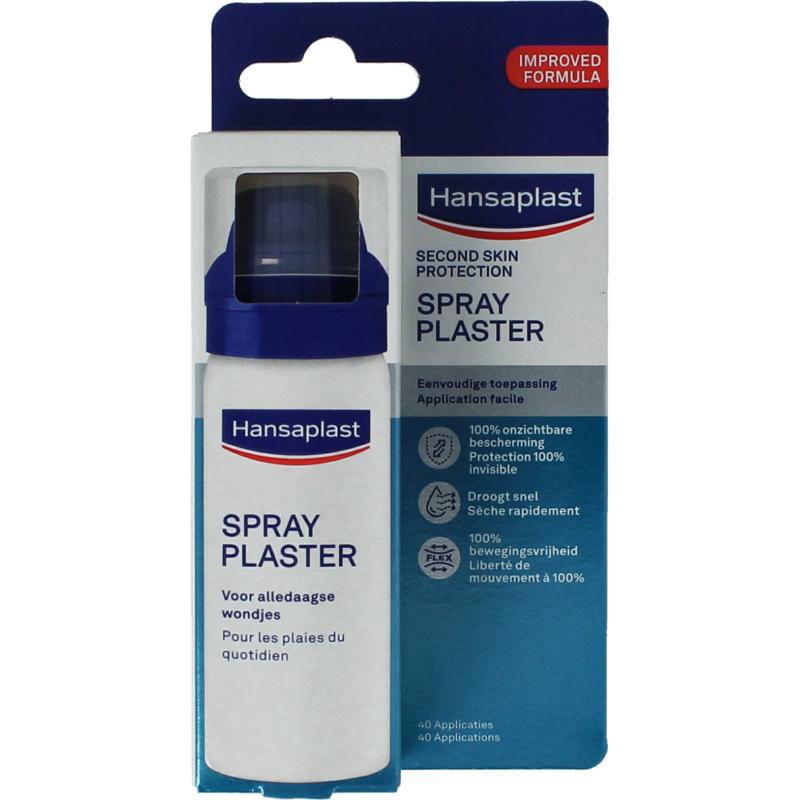 Second skin pleister spray