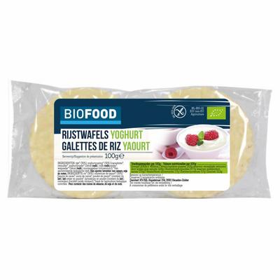 Damhert Rijstwafels yoghurt bio