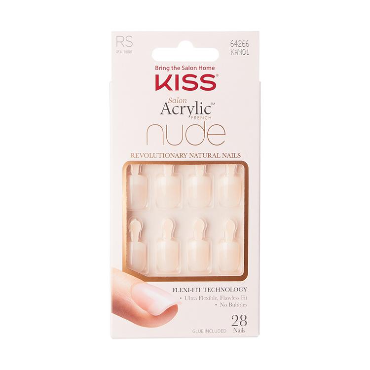 French nude acrylic nails breathtaking