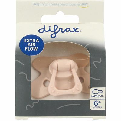 Difrax Fopspeen natural 6+ maanden assorti