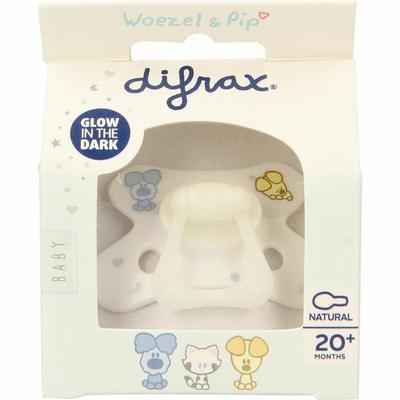 Difrax Fopspeen natural 20+ maanden Woezel & Pip