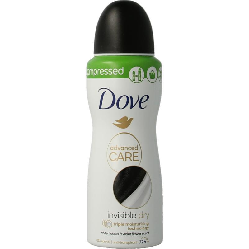 Deodorant spray invisible dry
