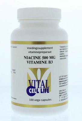 Vital Cell Life Vitamine B3 niacine 500mg
