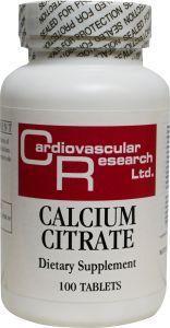 CARDIO VASCULAR RESEARCH Calcium citraat 165 mg