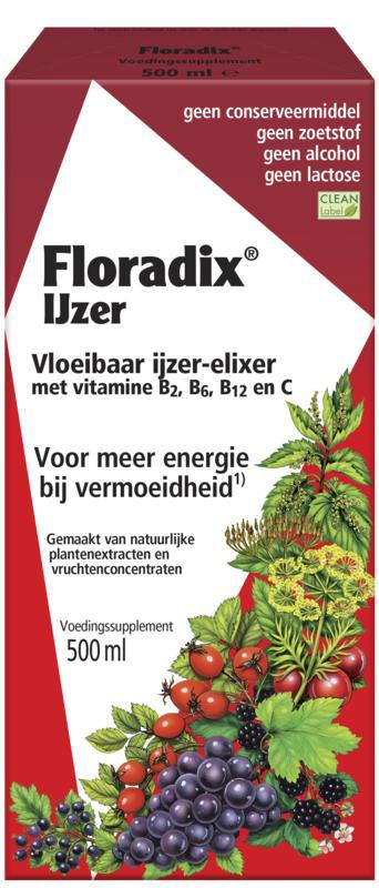 Floradix ijzer elixer