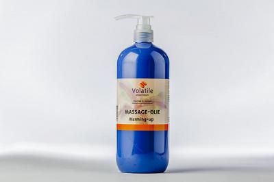 Volatile Massageolie warming up