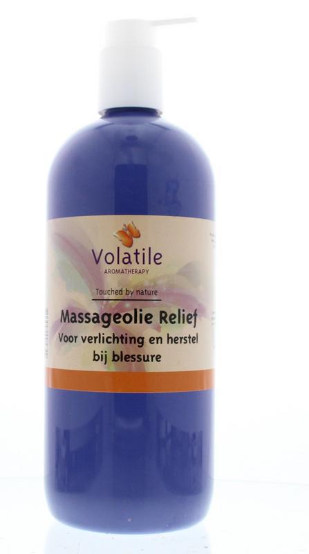Massageolie relief