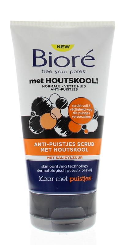 Anti puistjes scrub houtskool