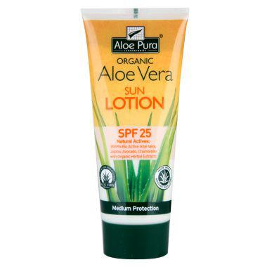 ALOE PURA Organic aloe vera zonnelotion SPF25
