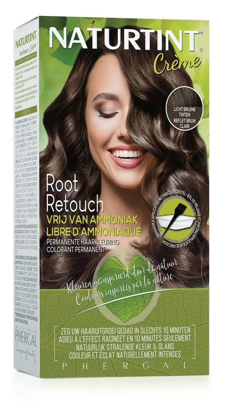 Root retouch lichtbruin