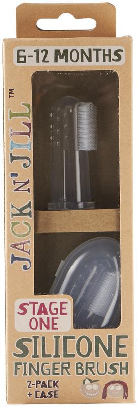 Silicone finger brush