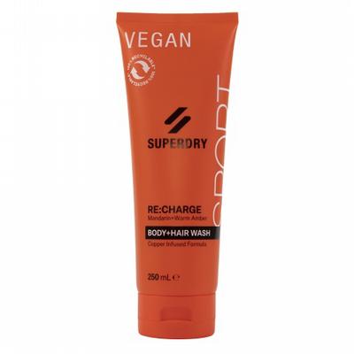 Superdry Sport RE:charge Body + hair wash