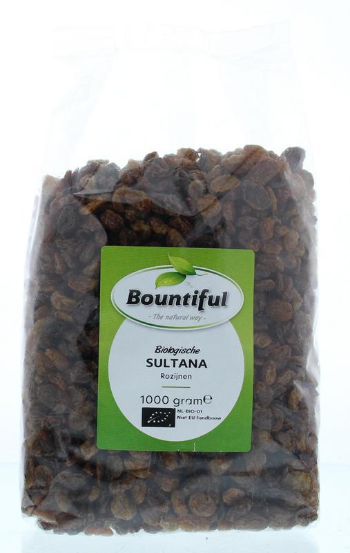 Sultana rozijnen bio