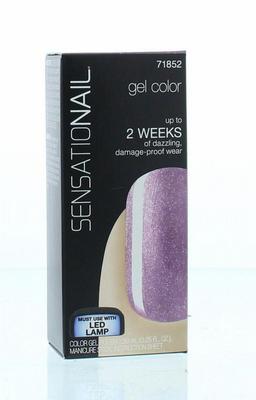 Sensationail Gel polish metal me pink