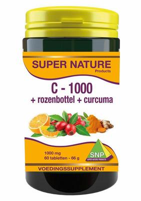 SNP Vitamine C + rozenbottel + curcuma 1000mg