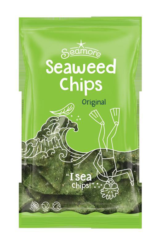 Zeewier tortilla chips