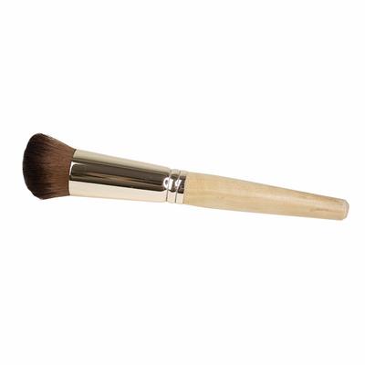 Boho green makeup Brush for fluid foundation 08 vegan