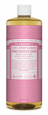 Dr Bronners bronners liquid soap ch blosso 945ml