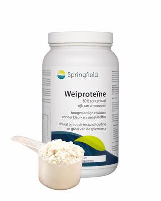 Springfield Wei proteine 80% concentraat