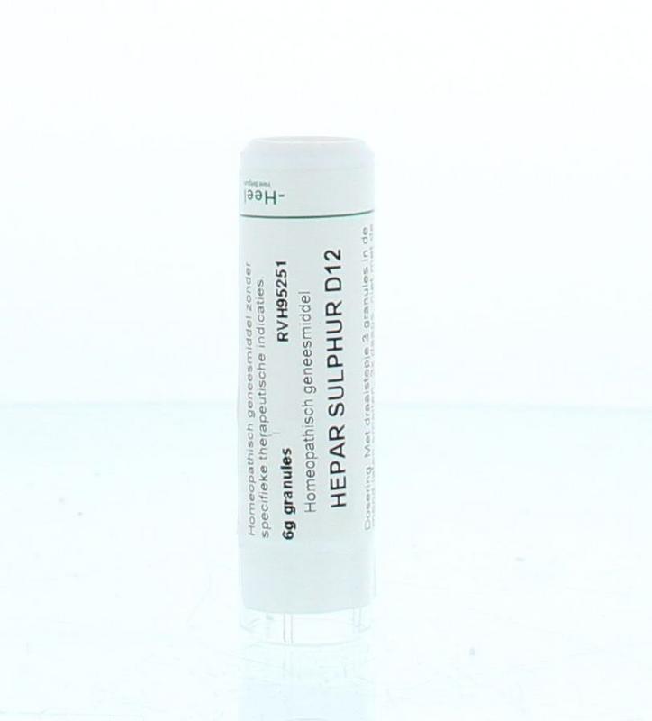 Hepar sulphur D12