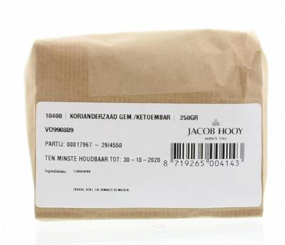 Jacob Hooy Korianderzaad gemalen/ketoembar