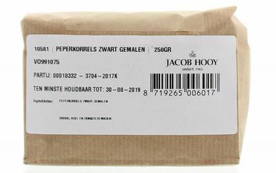 Jacob Hooy Peper zwart gemalen
