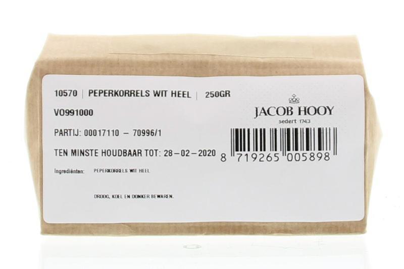 Peperkorrels wit heel