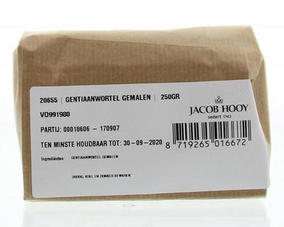 Jacob Hooy Gentiaanwortel gemalen