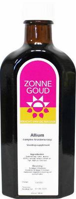 Zonnegoud Allium siroop