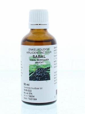 Cruydhof Sabal serrulata fructus tinctuur