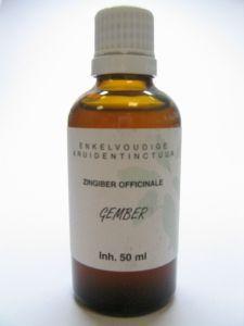 Cruydhof Zingiber officinalis rhiz/gember tinctuur bio