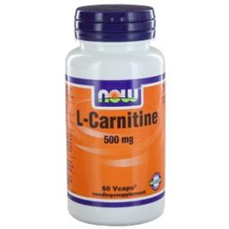 NOW l-carnitine 500mg - 60st