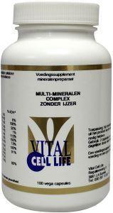 Vital Cell Life Multi mineralen complex zonder ijzer