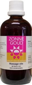 Zonnegoud Massageolie