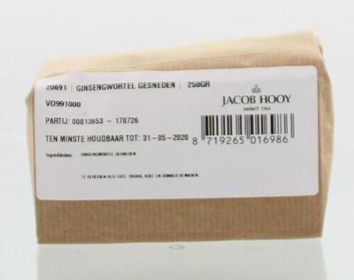 Jacob Hooy Ginsengwortel gesneden