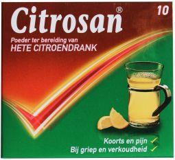 Hete citroendrank