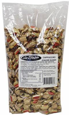 De Bron cappuccino suiker vrij vli 1000g