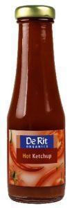 Merkloos de rit hot ketchup 290ml