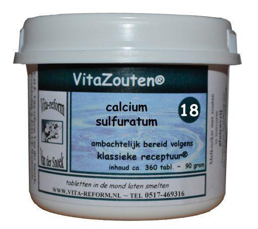 Calcium sulfuratum VitaZout nr. 18