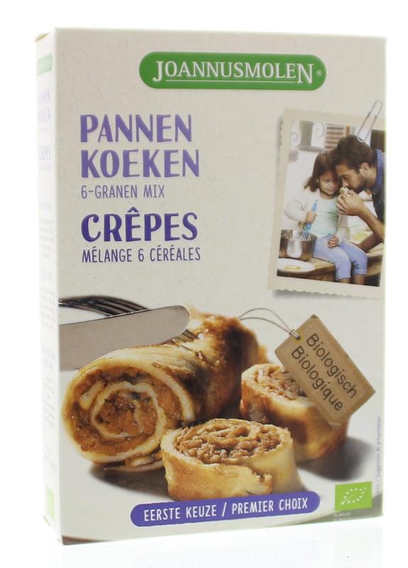 Pannenkoekmix meergranen bio