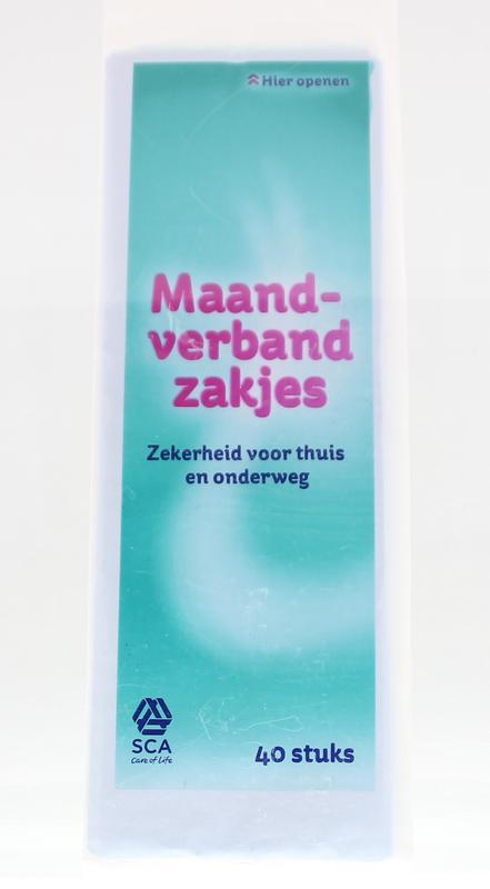 maandverbandzakjes 5725- 40st