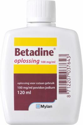 Betadine Jodium oplossing 100mg/ml