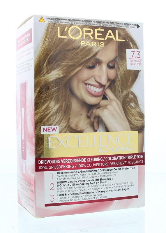 Excellence creme 7.3 goudblond