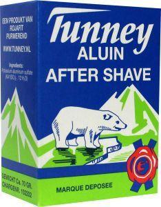 Aluinblokje after shave