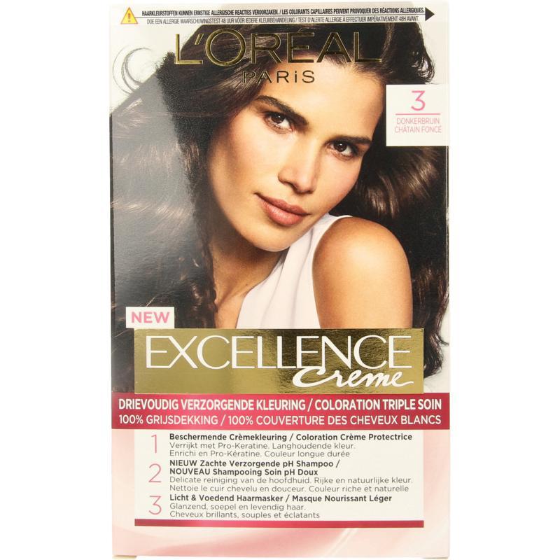 Excellence 3 donkerbruin