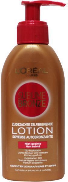 Bronze lotion